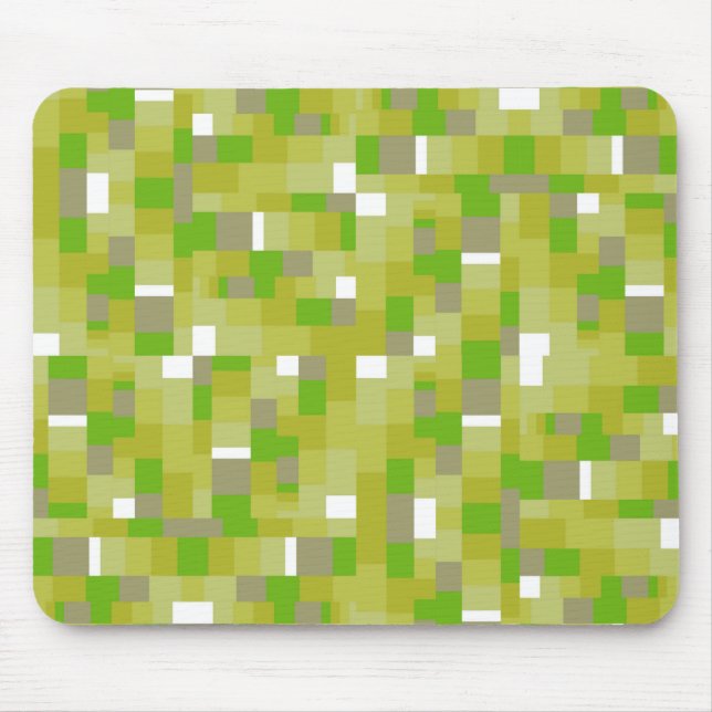Checked Ginger Lemon Mousepad (Vorne)