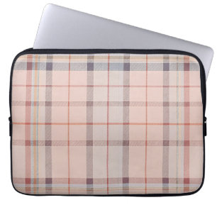 Checked Laptopschutzhülle