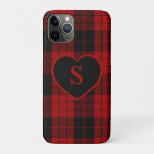 Checked Monogram Christmas Red Buffalo Kariert Case-Mate iPhone Hülle