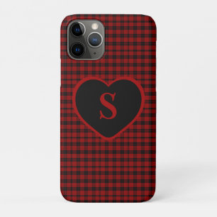 Checked Monogram Christmas Red Buffalo Kariert Case-Mate iPhone Hülle