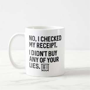 CheckedReceiptLies1A Kaffeetasse
