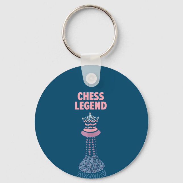 Checkend Checkmate Cool Sprichwort Tank Top Schlüsselanhänger (Vorderseite)