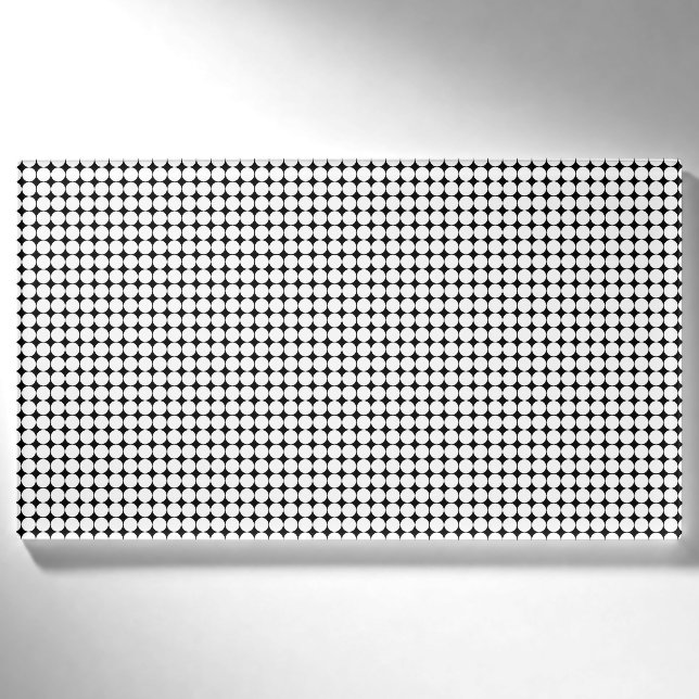 Checker Halftone Namenschild (Vorderseite)