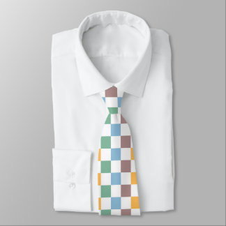 Checkerboard Neck Tie Krawatte