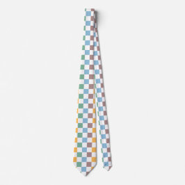 Checkerboard Neck Tie Krawatte