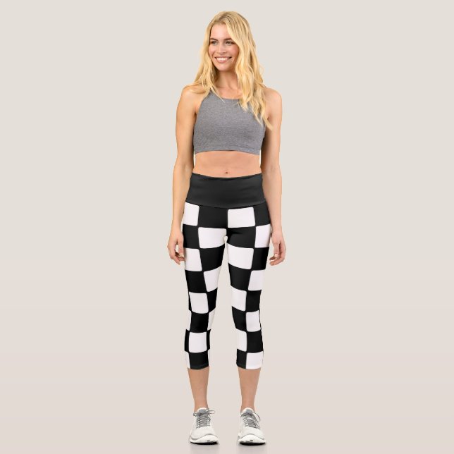 CHECKERBOARD RETRO leggings (Vorderseite)