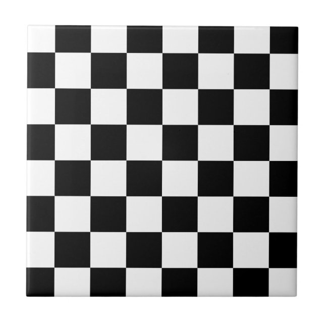 Checkered Flagge, die Fliese (Vorderseite)
