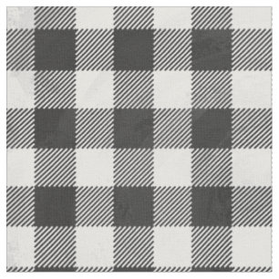 Checkered kariertes Schwarzweiss Stoff