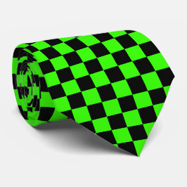 checkered. krawatte