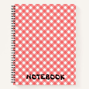Checkered Pattern Notebook - Perfekt für alle Note Notizbuch