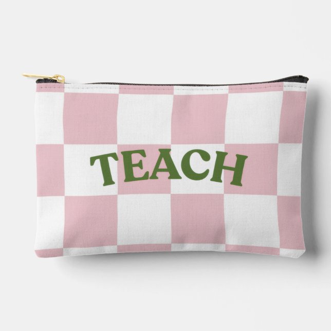 Checkered Teach Pouch Zubehörtasche (Vorderseite)