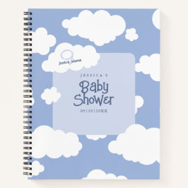 Checkliste für Cloud Nine 9 Babydusche Niedlich Notizbuch