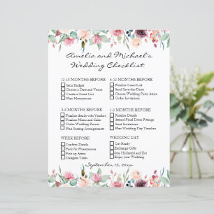 Checkliste für Hochzeiten in der Rosenrose
