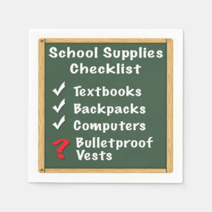 Checkliste für Schulsicherheitshilfen Serviette