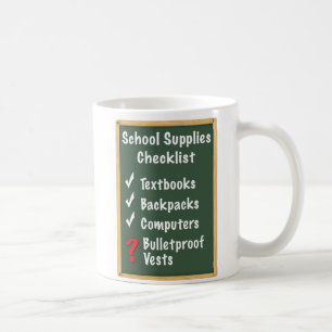 Checkliste für Schulsicherheitshilfen Tasse