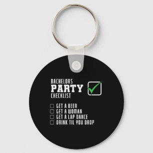 Checkliste Party Schlüsselanhänger