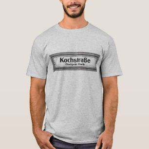 Checkpoint Charlie, Kochstrabe, Schwarzweiss T-Shirt