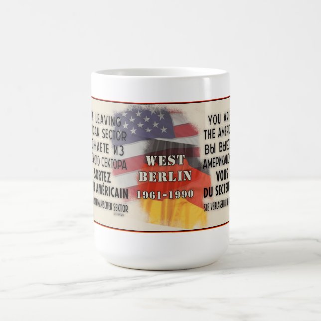 Checkpoint Charlie Tasse (Mittel)