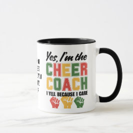 CHECOACH I Yell, weil ich lustige Angewohnheit pfl Tasse
