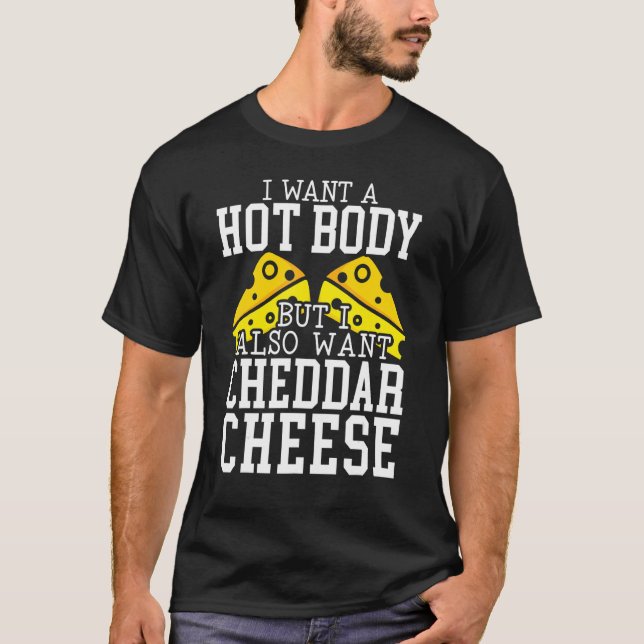Cheddar Cheese Food 2 T-Shirt (Vorderseite)