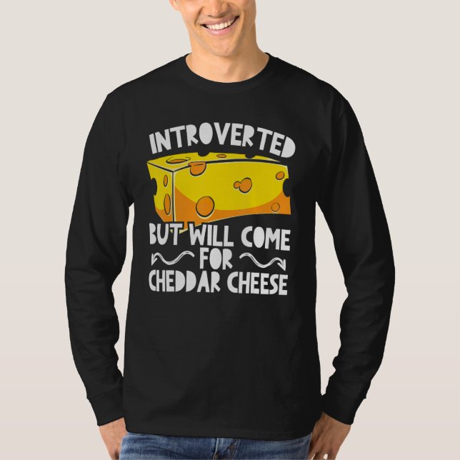 Cheddar Cheese Food T-Shirt (Vorderseite)