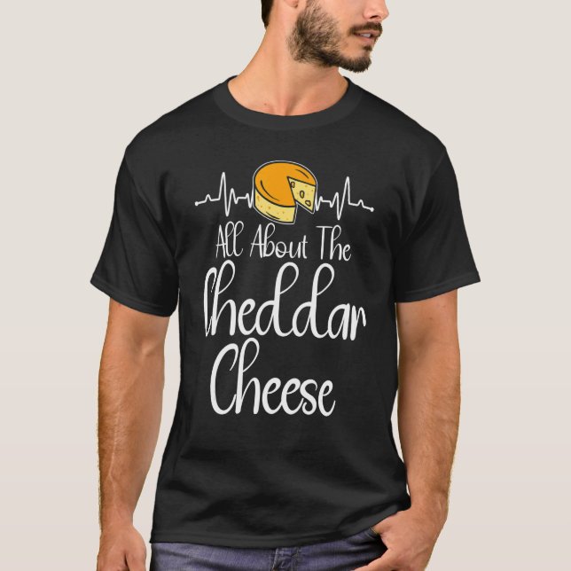 Cheddar Cheese Food T-Shirt (Vorderseite)