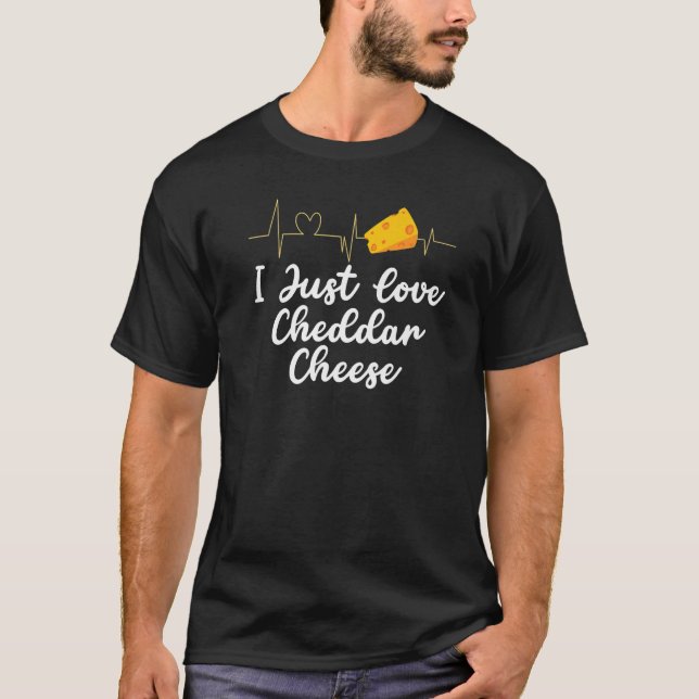 Cheddar Cheese Food T-Shirt (Vorderseite)