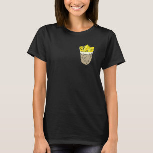 Cheddar Foodie Käse   Gouda Snacktaschenkäse T-Shirt
