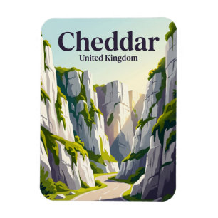 Cheddar Gorge Vereinigtes Königreich Magnet