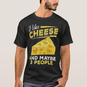 Cheddar Käse Feinschmecker Snack Gouda Käse 1 T-Shirt