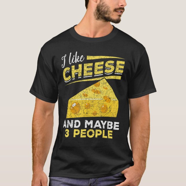 Cheddar Käse Feinschmecker Snack Gouda Käse 1 T-Shirt (Vorderseite)