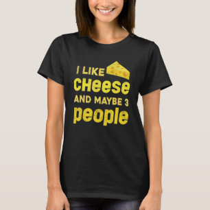 Cheddar-Käse Foodie Snack Gouda Käse T-Shirt