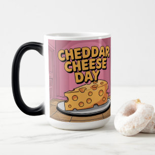 Cheddar-Käse-Tag Morphing-Tasse Verwandlungstasse