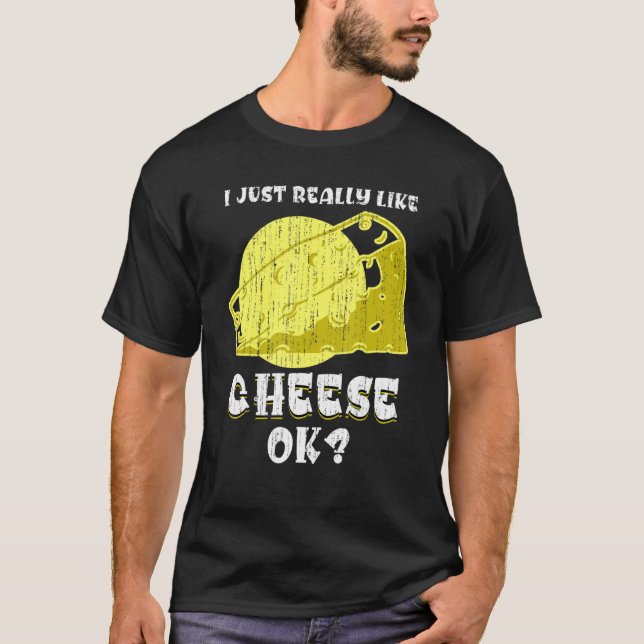 Cheddar Snack Feinschmecker Käse Käse T-Shirt (Vorderseite)