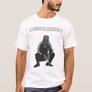Cheeki Breeki - Gopnik Slav Style Funny Gamer Stal T-Shirt