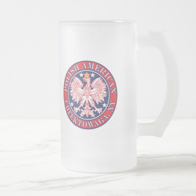 Cheektowaga Mattglas Bierglas (Rechts)