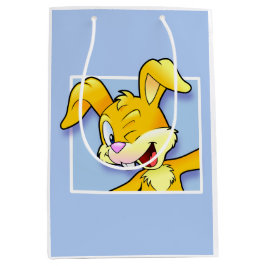 Cheeky Bunny - Frecher Hase Mittlere Geschenktüte