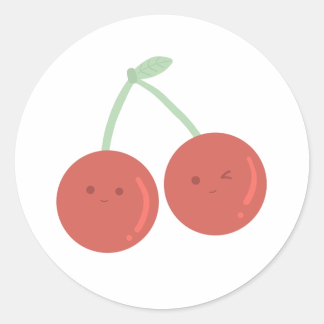 Cheeky Cherry Sticker (Vorderseite)