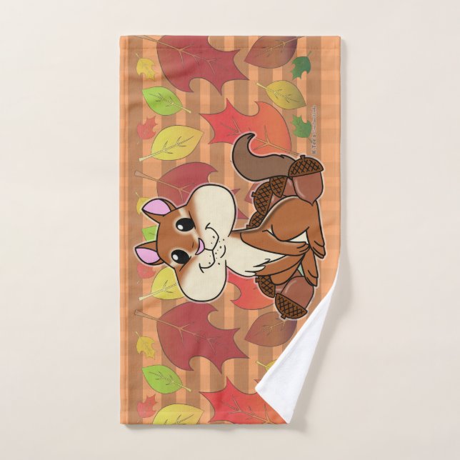 Cheeky Chipmunk - Handtuch (Handtuch)