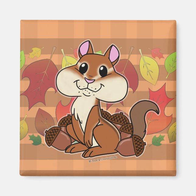 Cheeky Chipmunk - Magnet (Vorne)