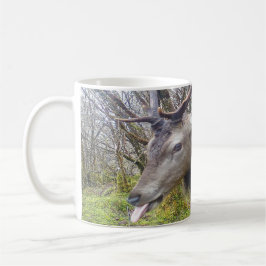Cheeky Funny Stag klebt Zunge Out Tasse