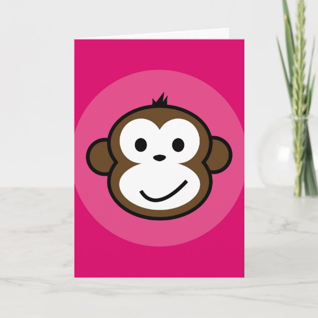 Cheeky Monkey Karte (Vorderseite)
