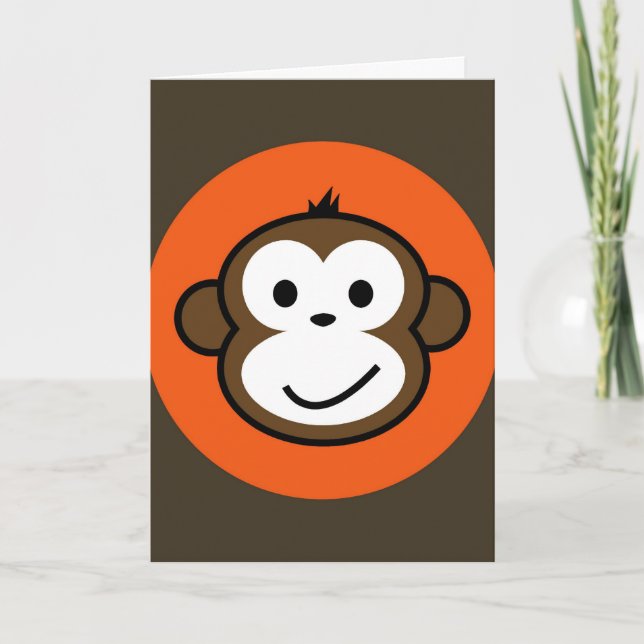 Cheeky Monkey Karte (Vorderseite)