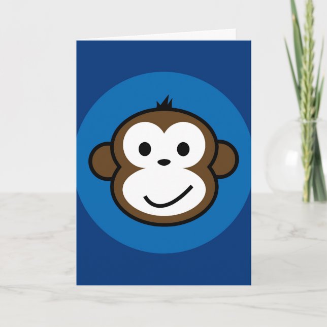 Cheeky Monkey Karte (Vorderseite)