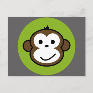Cheeky Monkey Postkarte