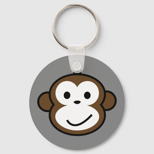 Cheeky Monkey Schlüsselanhänger (Vorderseite)