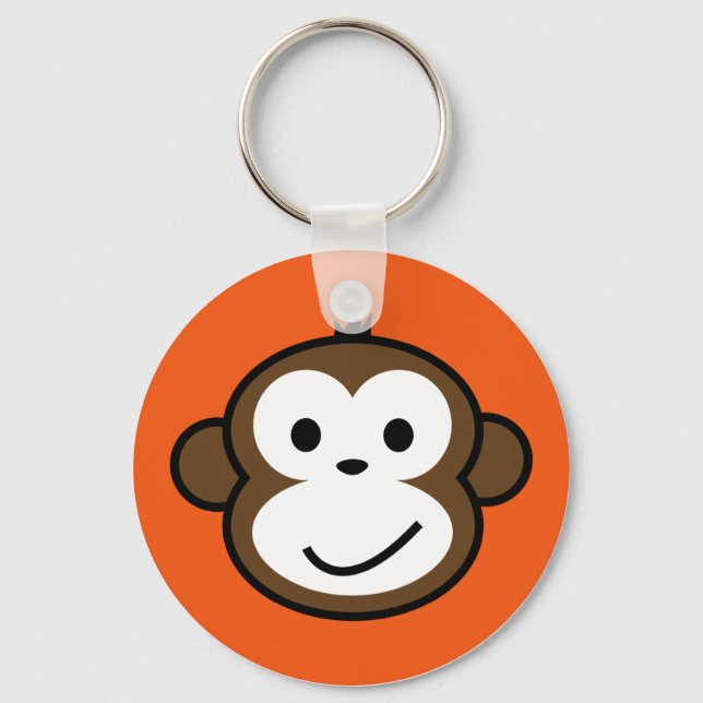 Cheeky Monkey Schlüsselanhänger (Vorderseite)