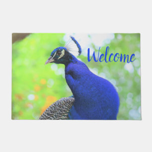 Cheeky Peacock Doormat Fußmatte