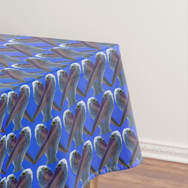 Cheeky Pelican Faces Pattern, Tischdecke (Beispiel)