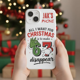 Cheeky Personalized Holiday Phone Case-Make 6•7 iPhone 14 Hülle